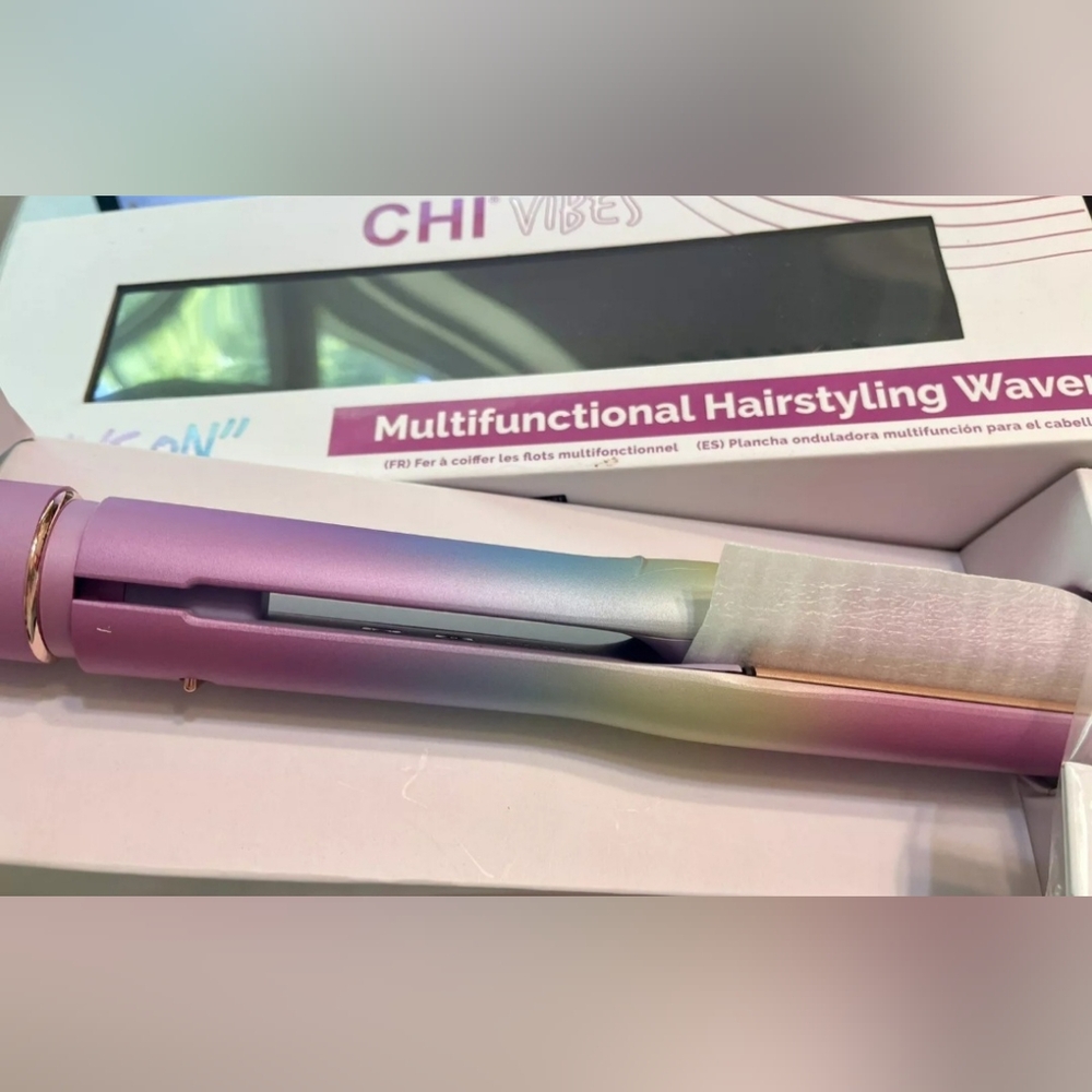 Vibes Pink Multifunctional Hairstyling Waver - Picture 2 of 12
